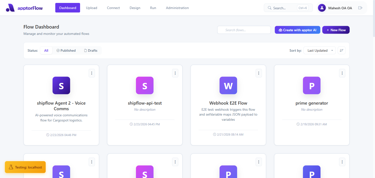 Flow Dashboard